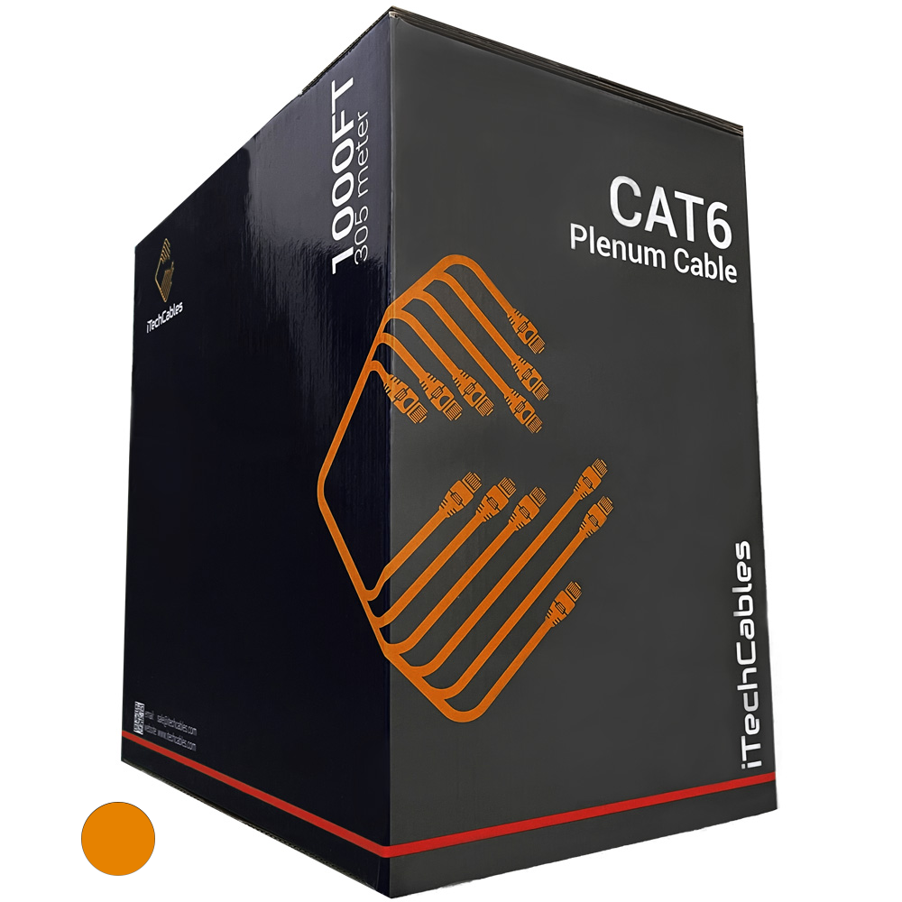 Cat6 Plenum Orange
