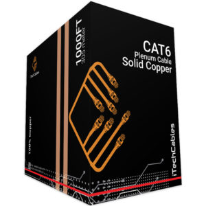 Cat6 Plenum Solid Copper