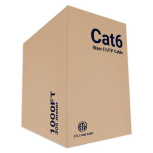 ETL Listed Cat6 Riser