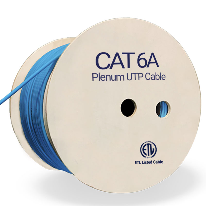 Cat6A Plenum UTP ETL Listed