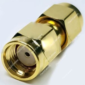 SMA Male to Male Reverse Polarity Adapter